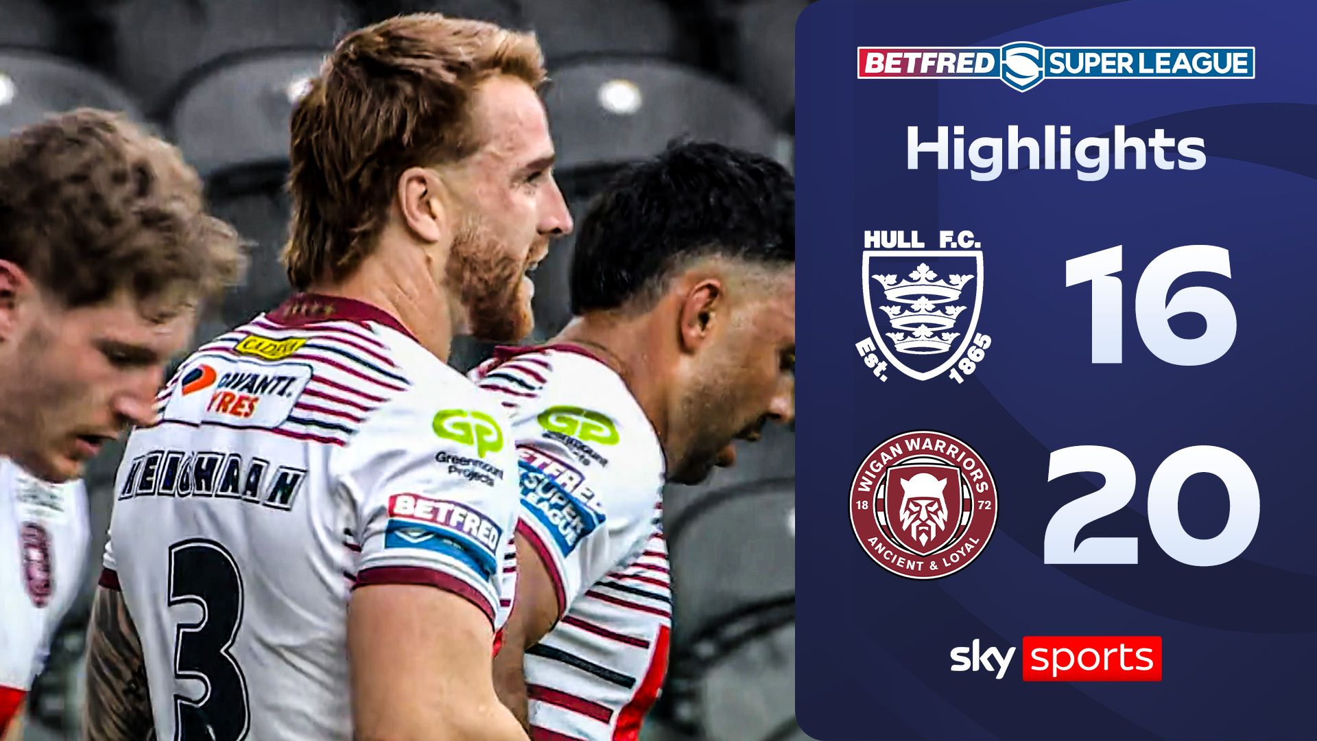 Wigan Warriors Narrowly Defeat Hull FC in Super League Match